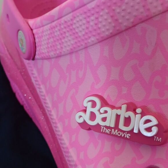 NWT Crocs Barbie The Movie* Mega Crush Clog- Platform- 13 Cosplay - Spice Girls - Picture 6 of 10